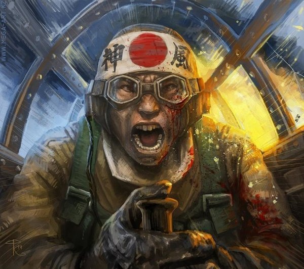 Японский камикадзе