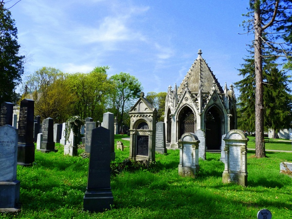 Историческое кладбище Zentralfriedhof, Вена, Австрия