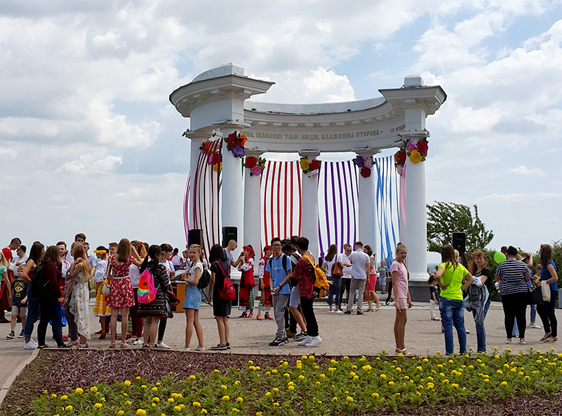 Фестиваль галушки в Полтаве