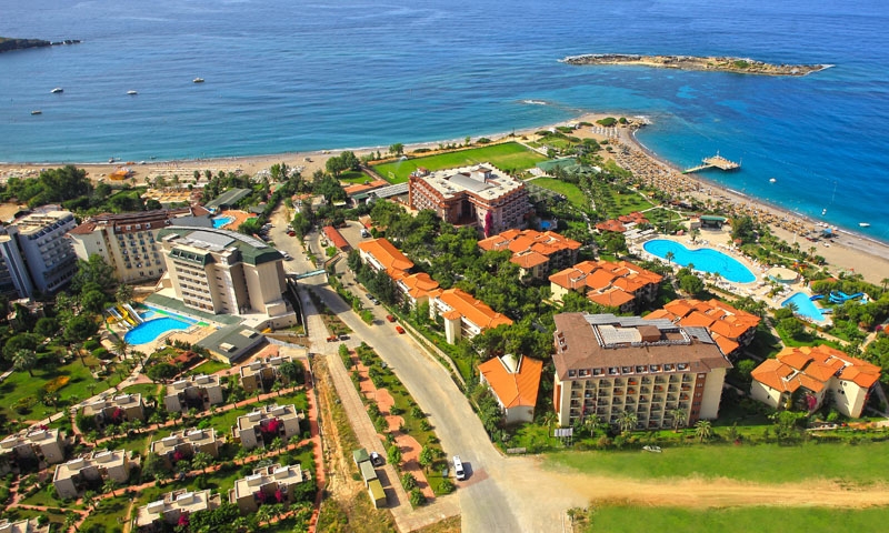 Justiniano Club Park Conti 5* территория