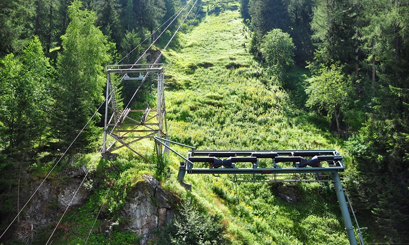 Фуникудер на Эгюй-дю-Миди