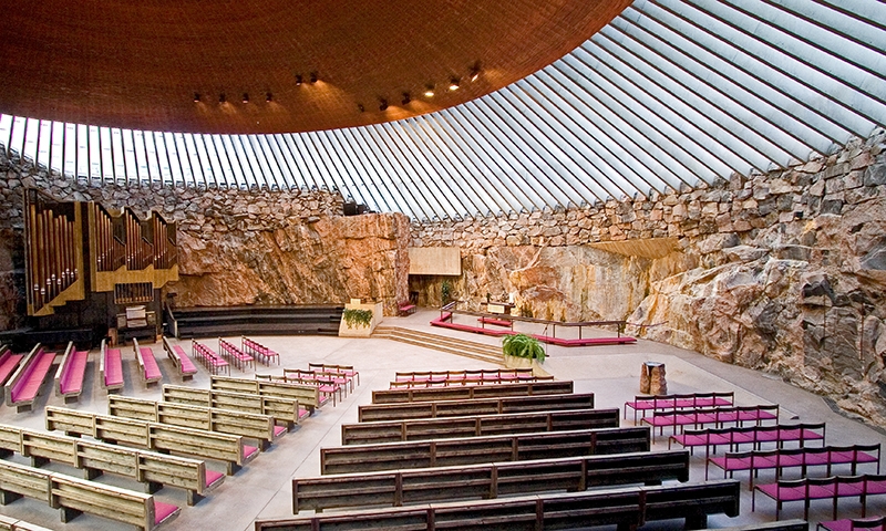 Temppeliaukion kirkko, Темпелплатс