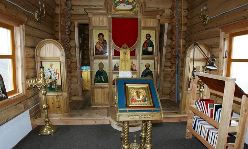 Церковь Святой Троицы, Антарктика