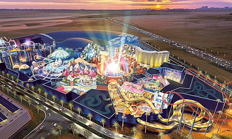 Парк IMG Worlds of Adventure, Дубаи