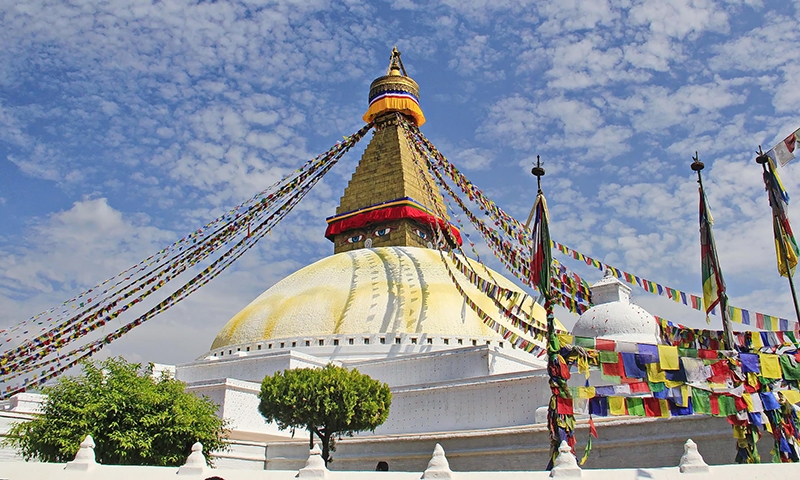 Ступа Боднатх в Катманду