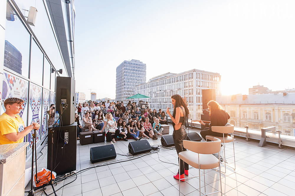 Терраса в ТРЦ «Гулливер»