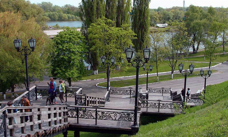 Детинец. Спуск к речному порту