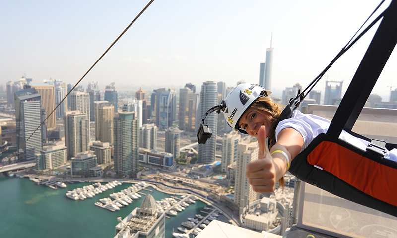 Zip Line Dubai Marina