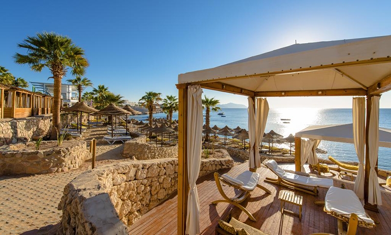 Пляж в отеле Concorde El Salam Sharm El Sheikh Front Hotel