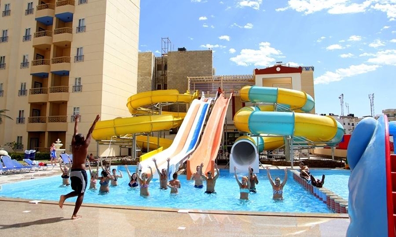 Анимация в King Tut Aqua Park Beach Resort