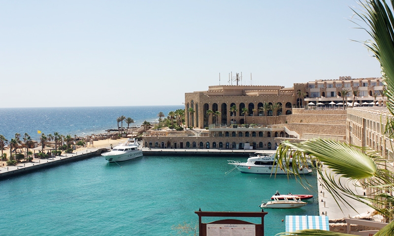 Причал для яхт в отеле Albatros Citadel