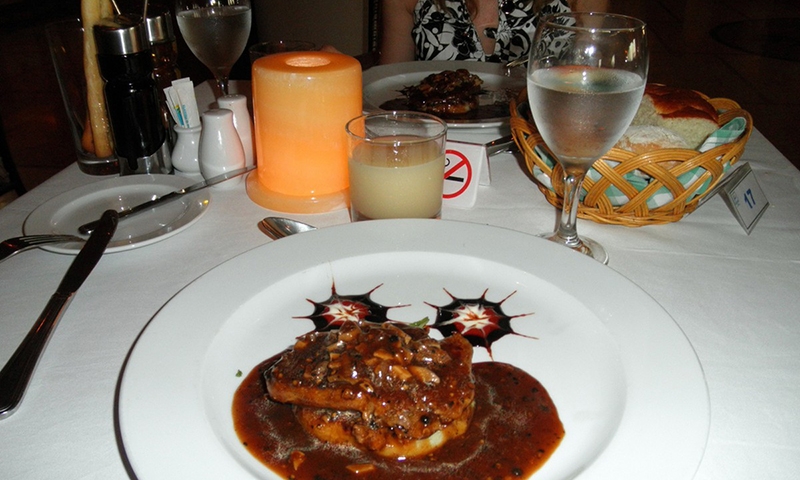 Ужин в отеле Albatros Citadel Sahl Hasheesh Resort