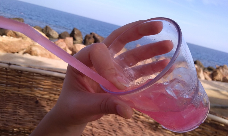 Коктейль в отеле Albatros Citadel Sahl Hasheesh Resort