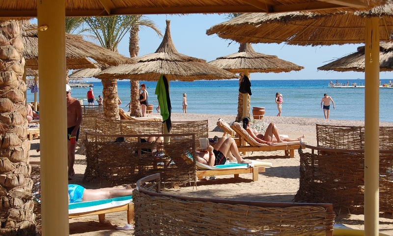 Пляж в Albatros Palace Resort