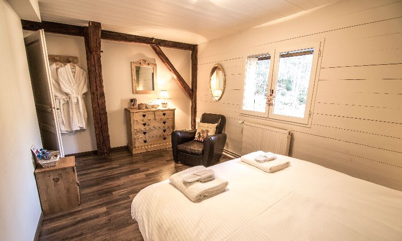 Спальня в Ascensus Chalet