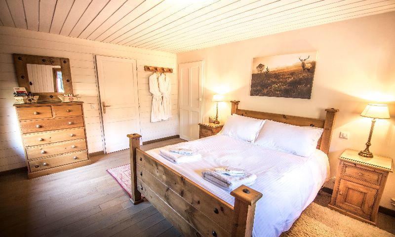 Спальня в Ascensus Chalet, Les Carroz