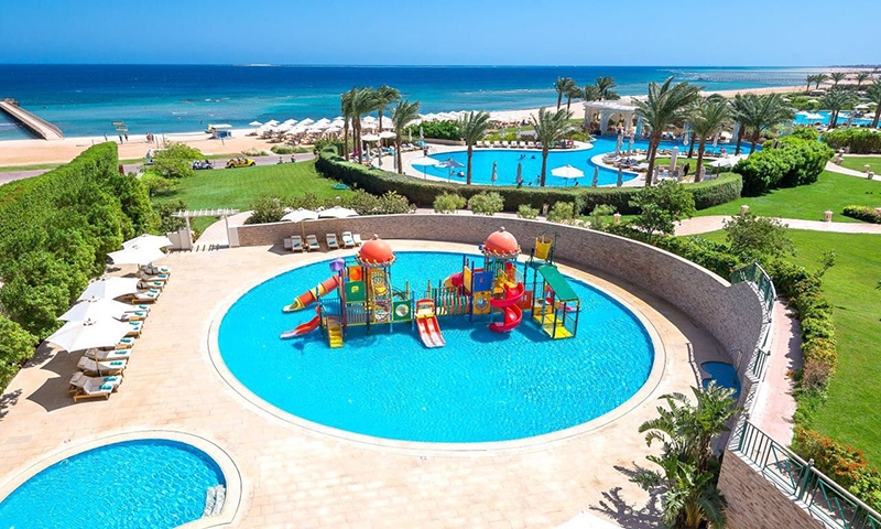 Территория отеля Baron Palace Sahl Hasheesh