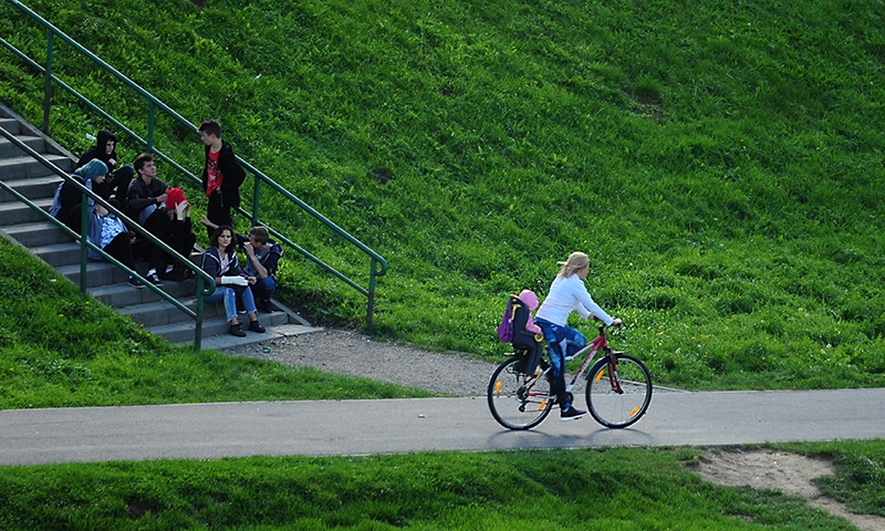 Велосипедные маршрутки в Перемышле