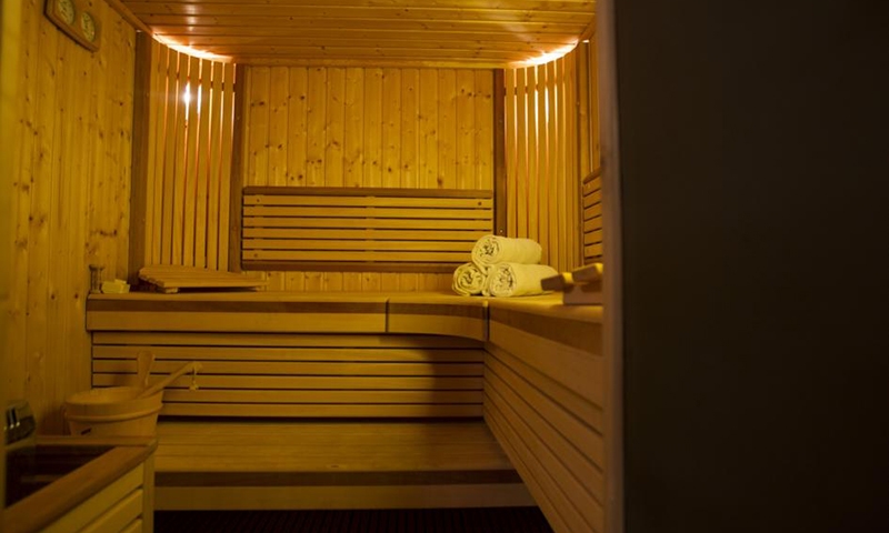 Сауна в Chalet du Crêt