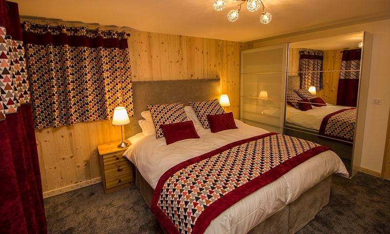 Спальня в Chalet l’Aiglon