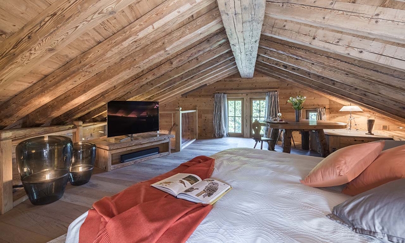 Спальня в Chesa el Toula