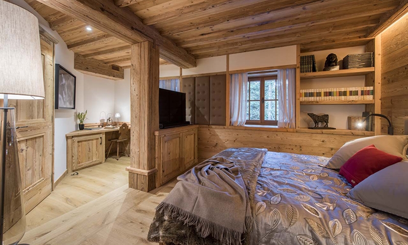 Спальня в Chesa el Toula