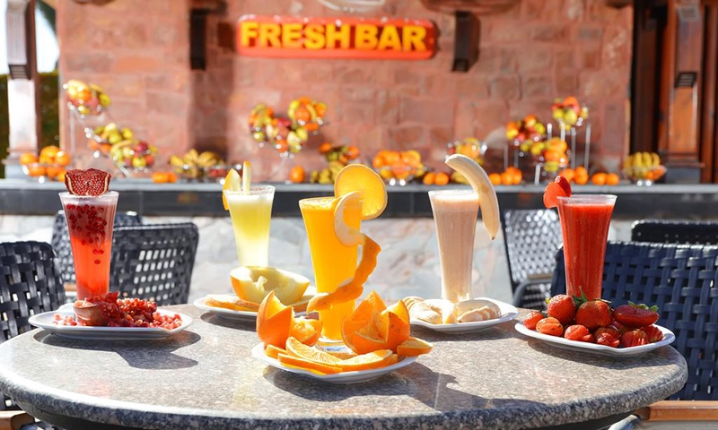 Фреш-бар в отеле Dana Beach Resort
