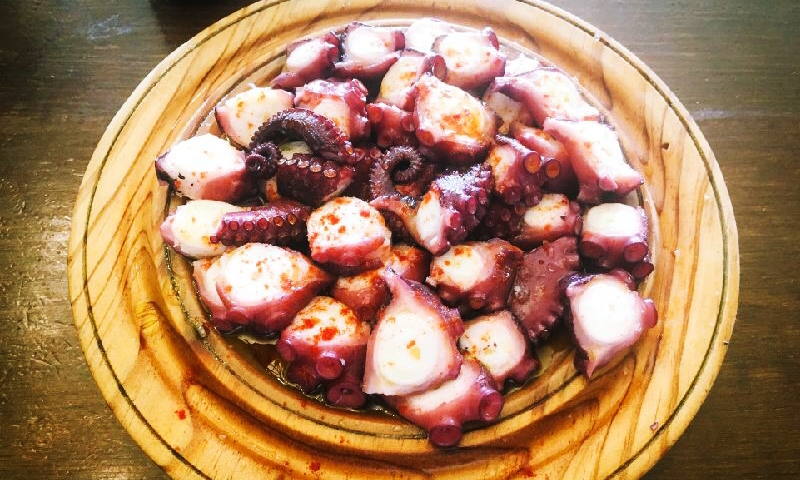 Мелиде. Традиционный осьминог