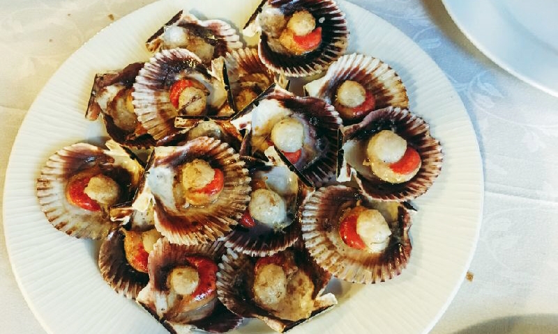 Гребешки, кухня Галисии
