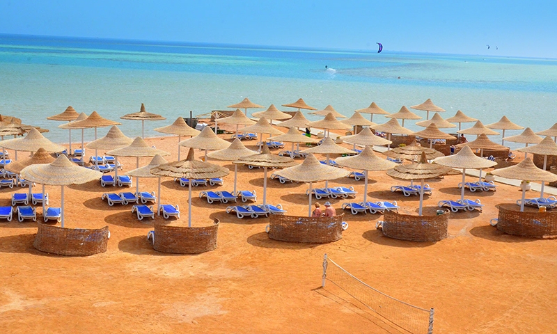 Пляж в Panorama Bungalows Hurghada