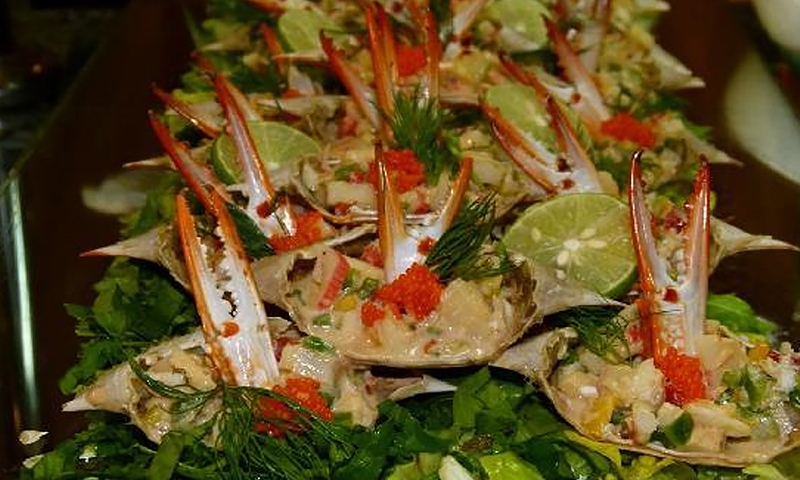 Блюда в ресторане отеля Premier Le Reve Hotel & Spa