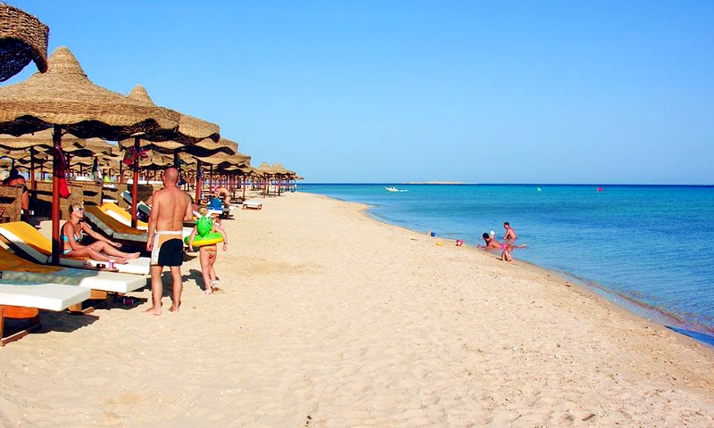 Пляж в отеле Pyramisa Sahl Hasheesh