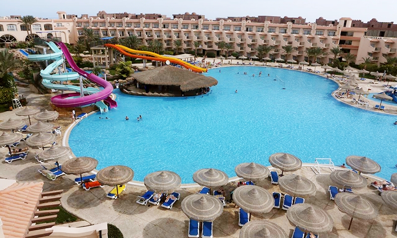 Водные горки в Pyramisa Sahl Hasheesh