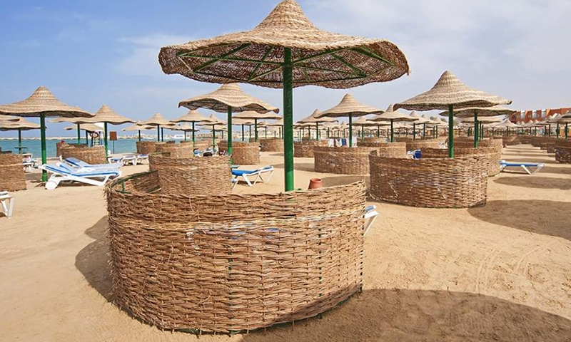 Пляж отеля Sentido Mamlouk Palace Resort