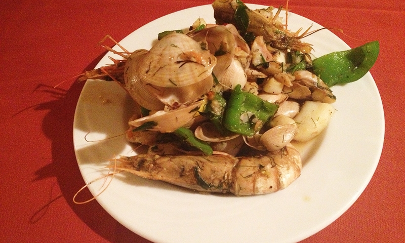 Морепродукты в Sentido Palm Royale Soma Bay