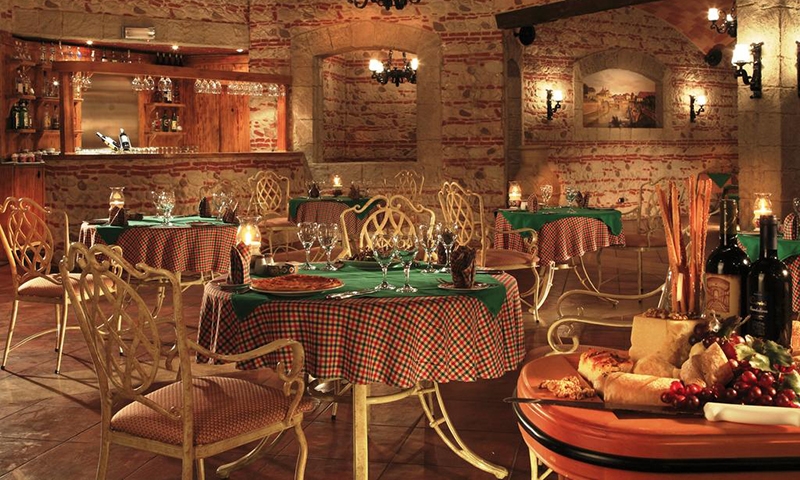 Ужин в отеле Sentido Palm Royale Soma Bay