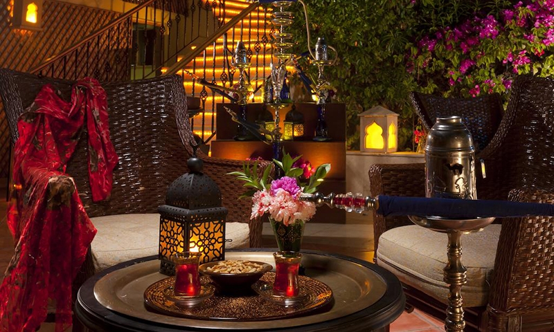 Чай и кальян в отеле Sierra Sharm El Sheikh Hotel