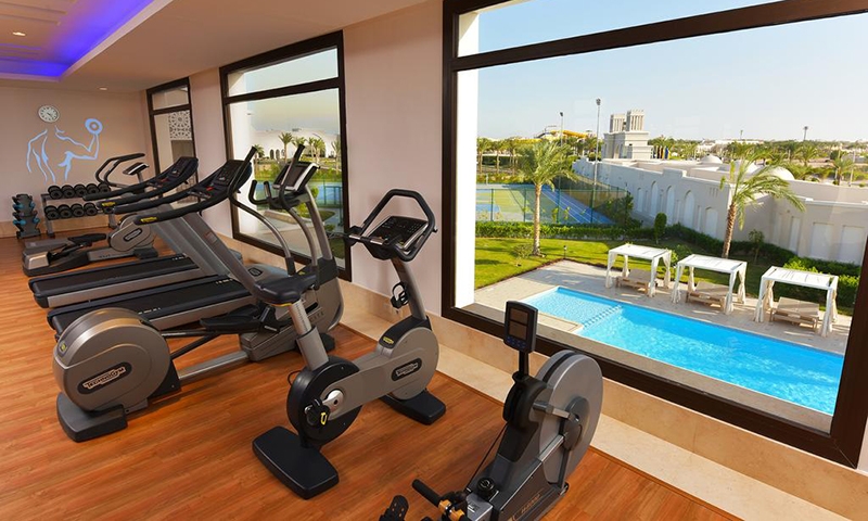 Тренажерный зал в отеле Steigenberger Alcazar
