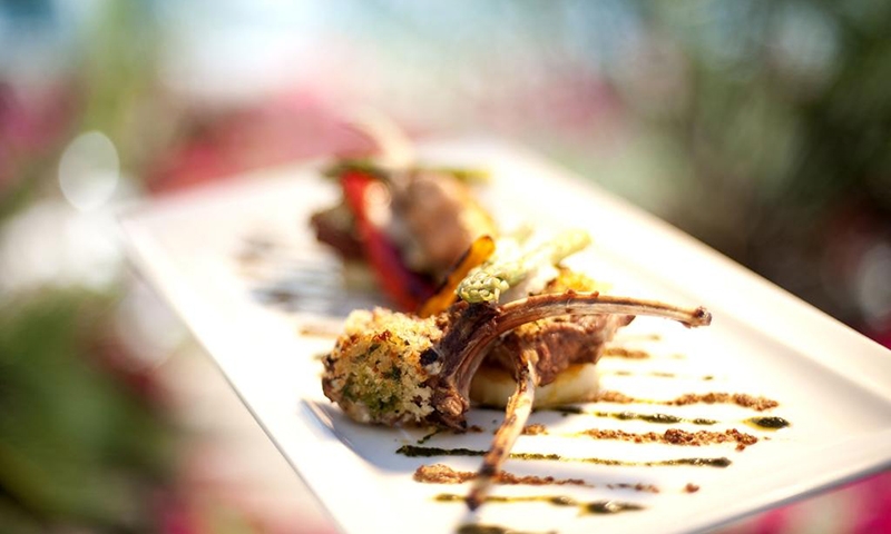 Блюда в ресторане отеля Stella Di Mare Beach Hotel & Spa