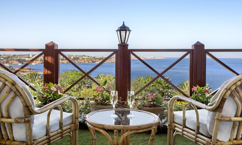 Вид из номера отеля Sultan Gardens Resort