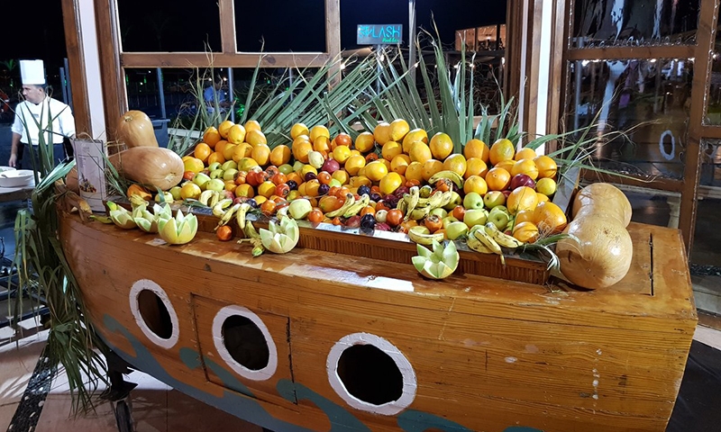 Фрукты в отеле Sunrise Royal Makadi Aqua Resort