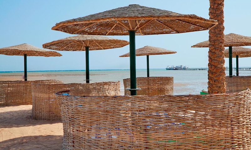 Пляж в The Movie Gate Hurghada