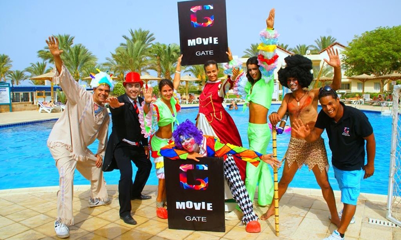 Анимация в The Movie Gate Hurghada