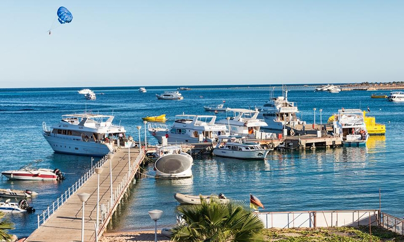 Пристань в Tia Heights Makadi Bay