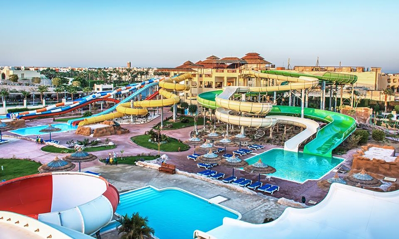 Водные горки в Tia Heights Makadi Bay