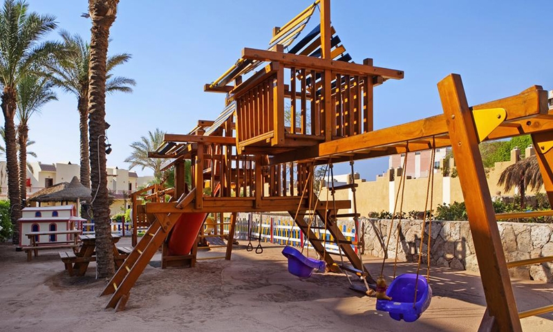 Детская площадка в отеле Hilton Sharks Bay
