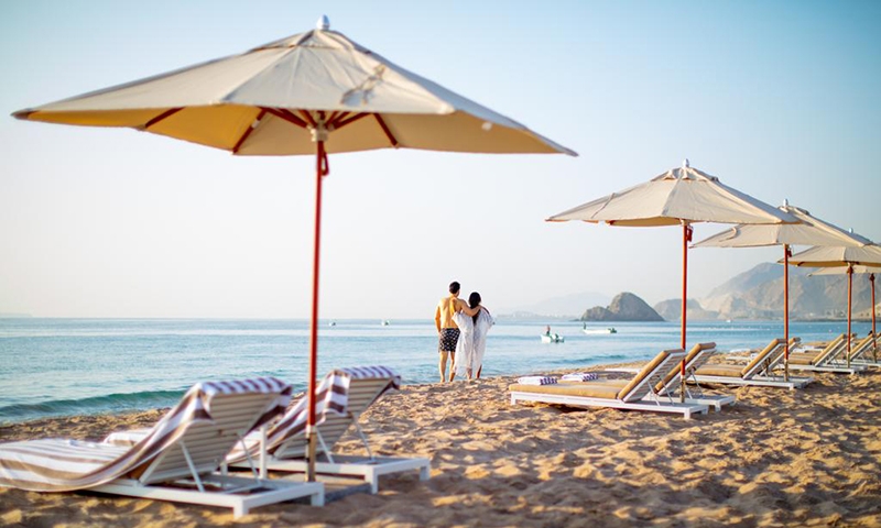 Пляж отеля Intercontinental Fujairah Resort