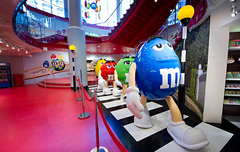 Магазин M&M's World в Лондоне