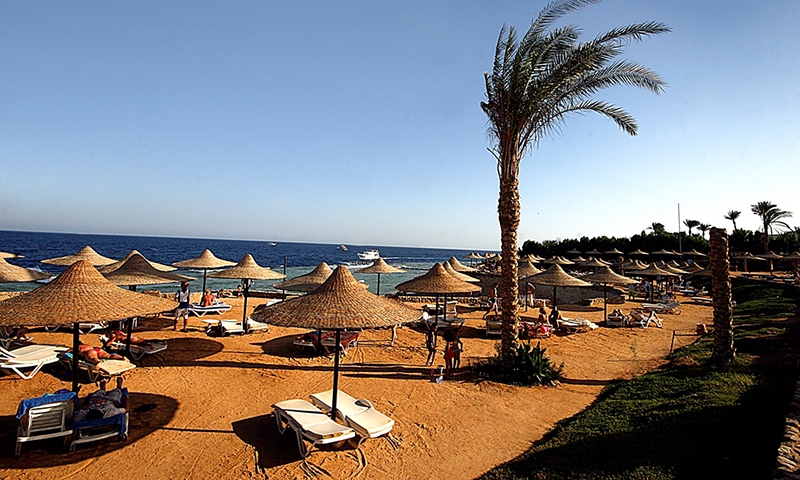 Пляж отеля Mexicana Sharm Resort