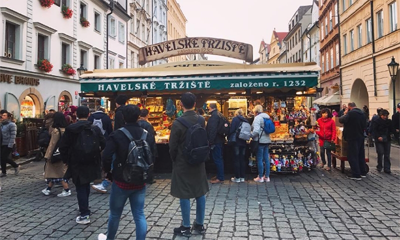 Прага на Рождество